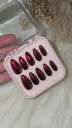 Reflective Red Cat eye